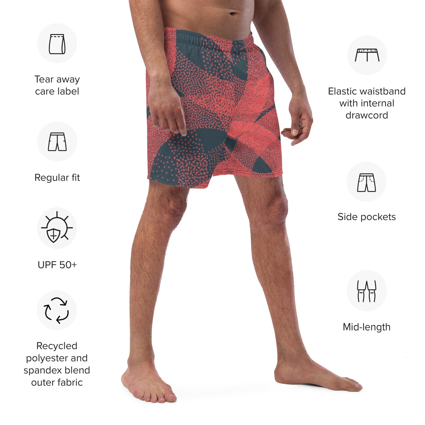 Men's swim trunks