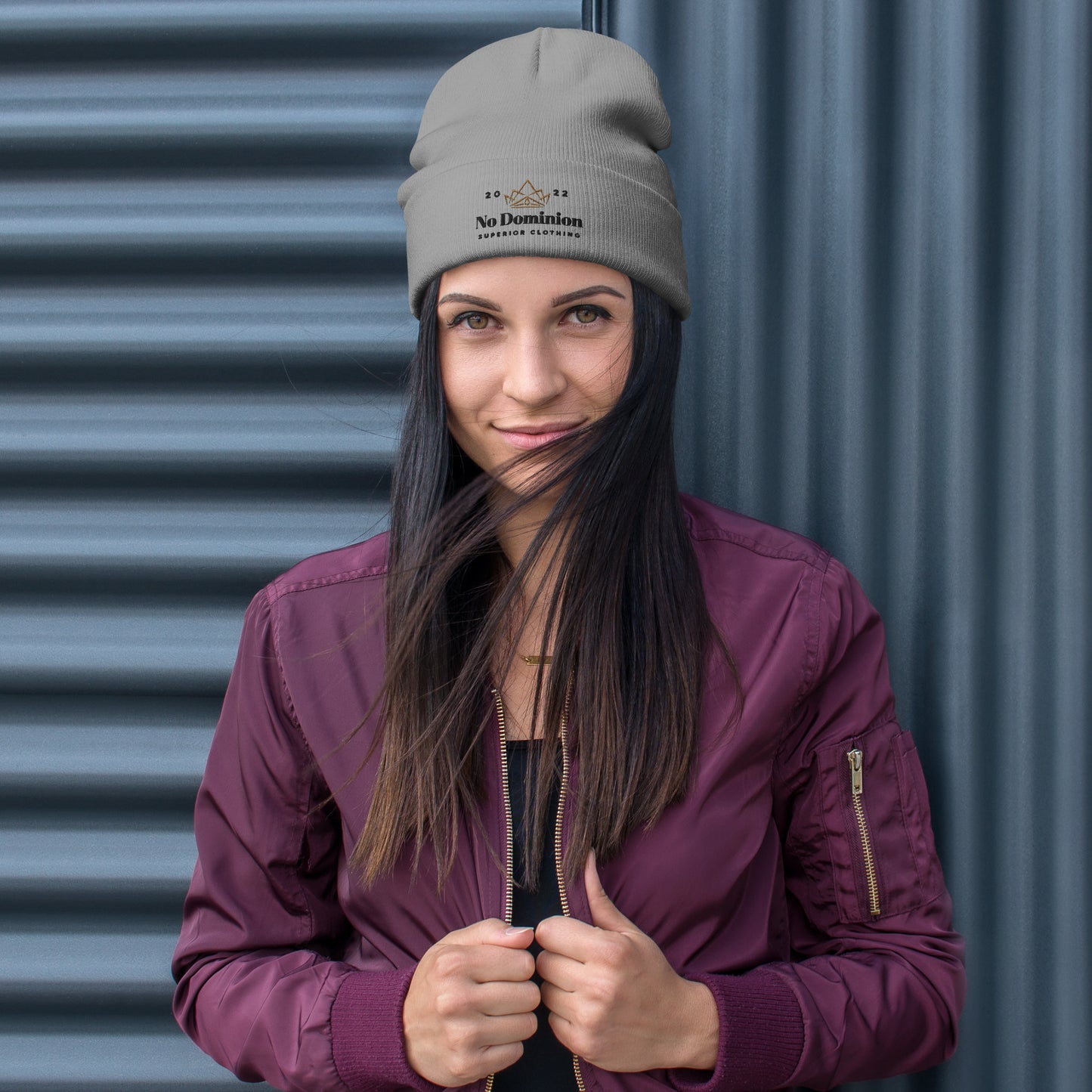 ND superior Embroidered Beanie