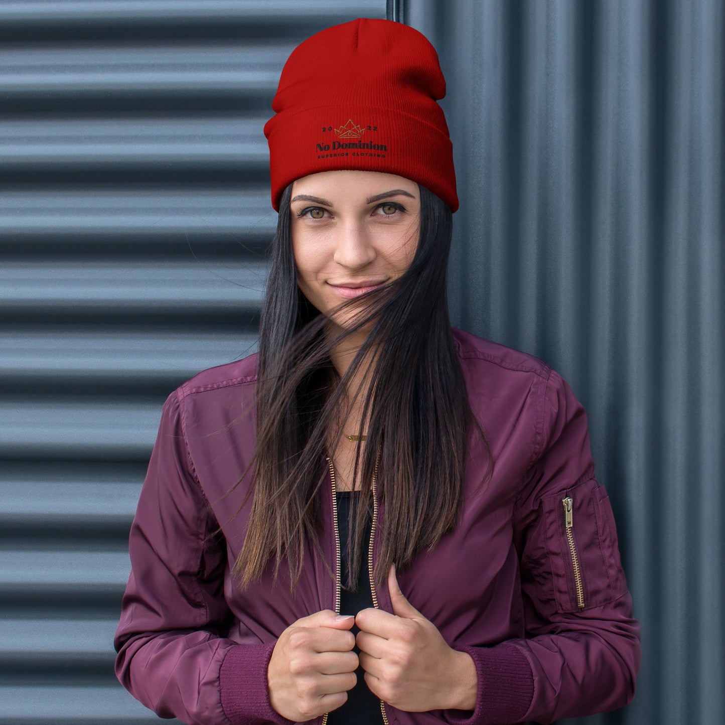ND superior Embroidered Beanie