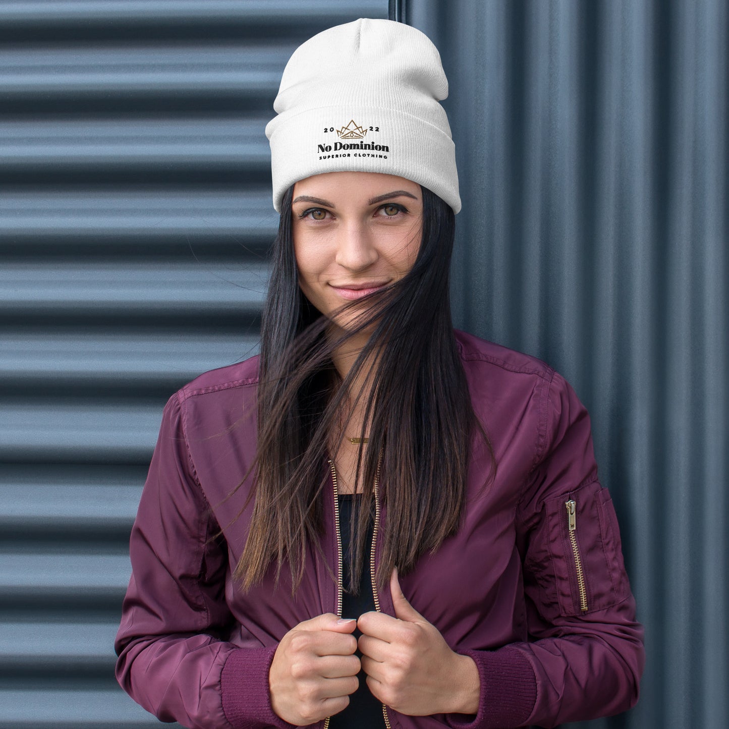 ND superior Embroidered Beanie