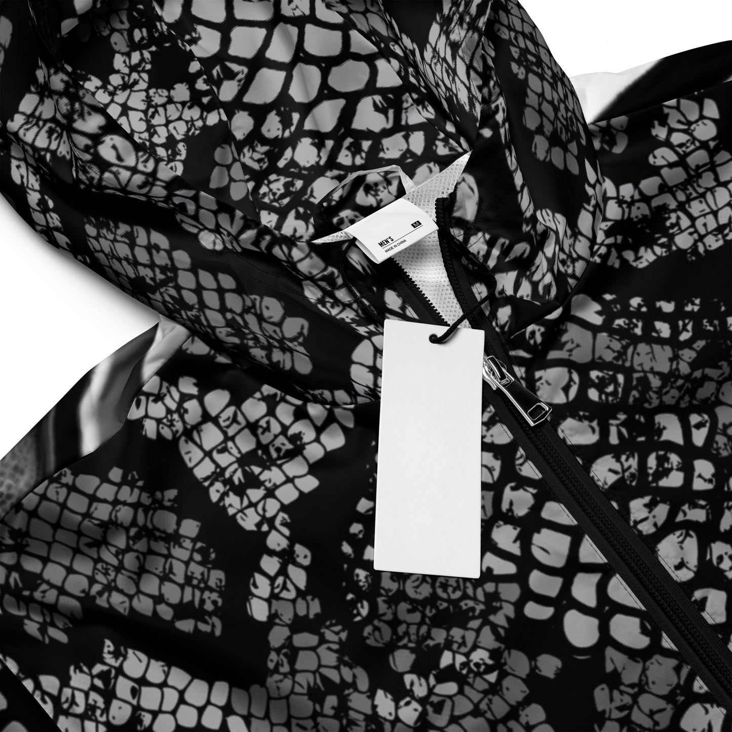 snakeskin windbreaker